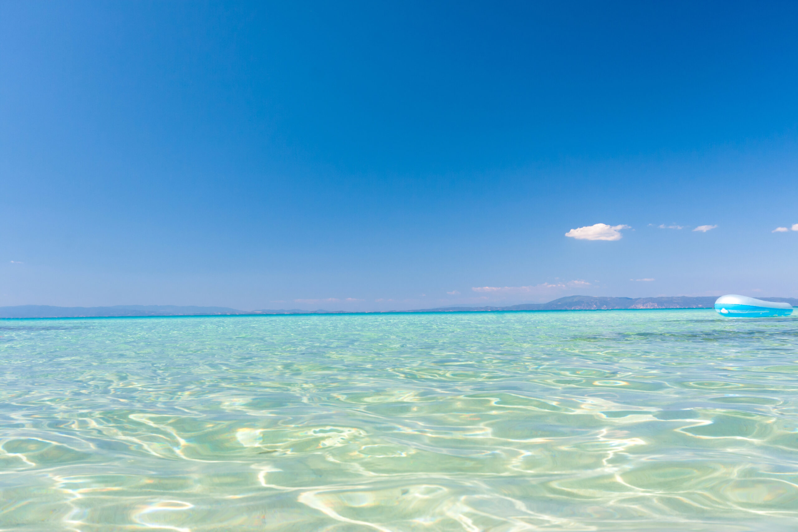 Vourvourou Beach, Halkidiki, Greece